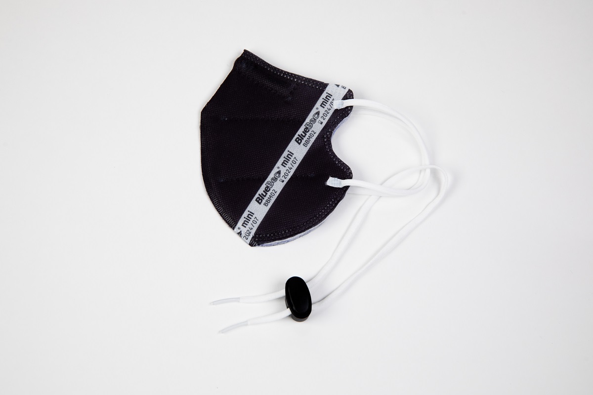 BlueBec® Mini-Maske BBM02 – schwarz, 10er Box. 