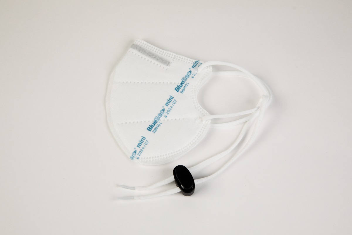 BlueBec® Mini-Maske BBM01 – weiß, 10er Box. 