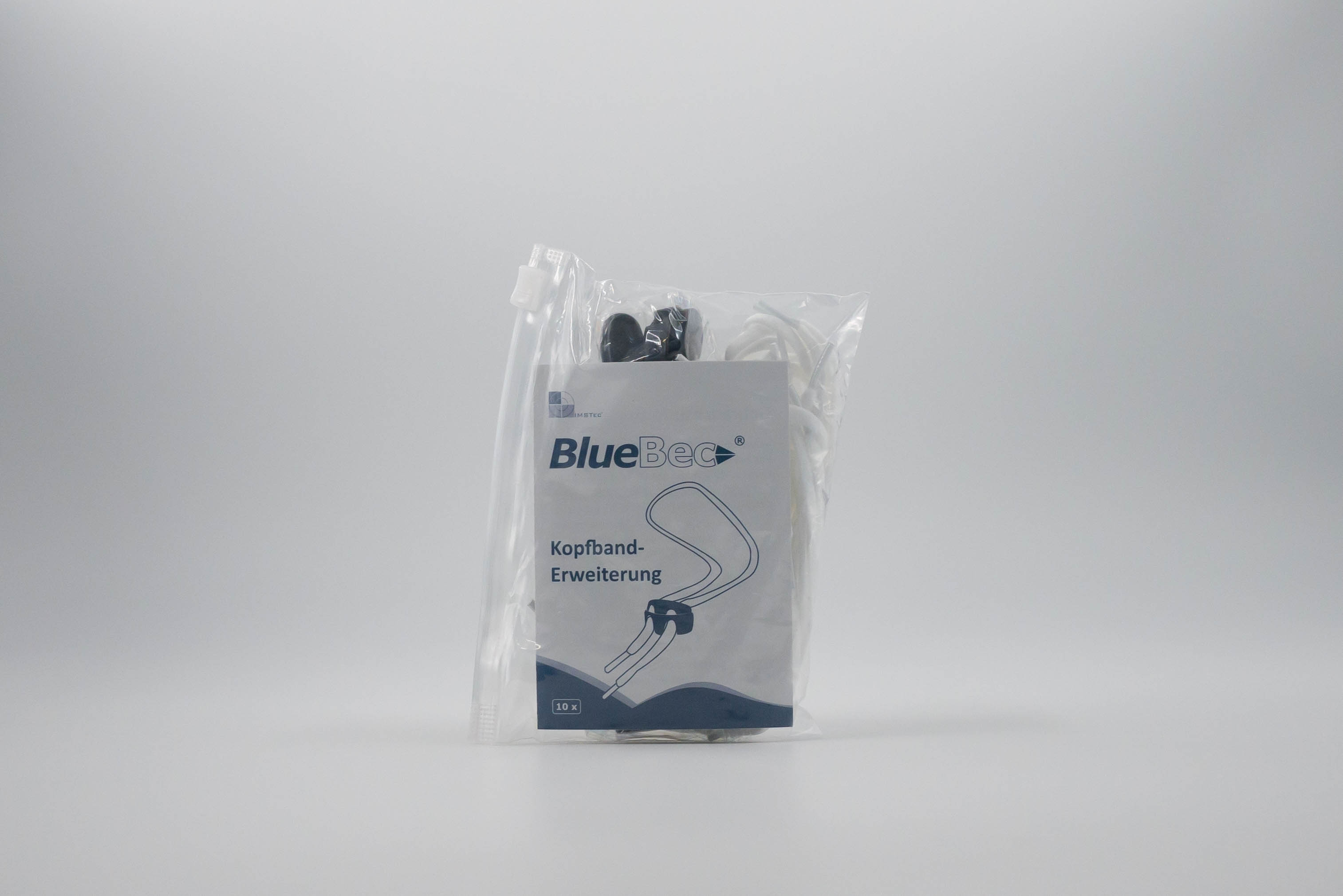 BlueBec® Kopfband-Erweiterungen weiß, 10er Packung