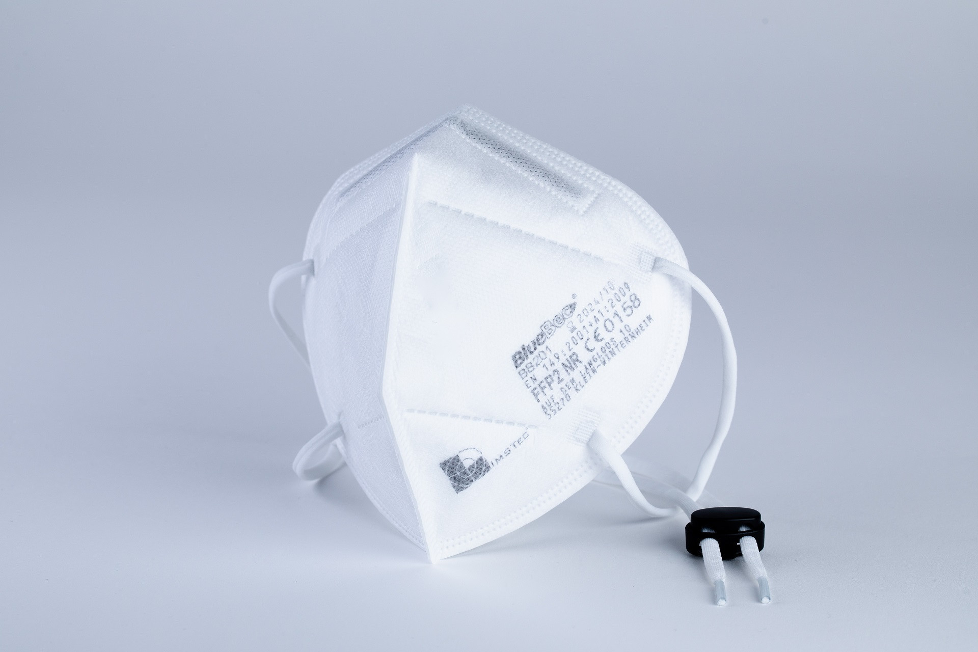 BlueBec® BB201, 50er Box FFP2-Masken, CE-zertifiziert (CE 0158)